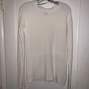 White Knit Sweater